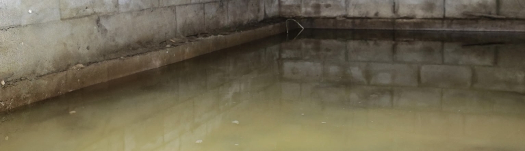 Water in kruipruimte
