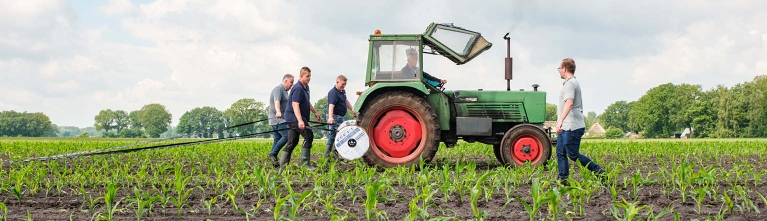 Testproject drip-irrigatie van Irritec