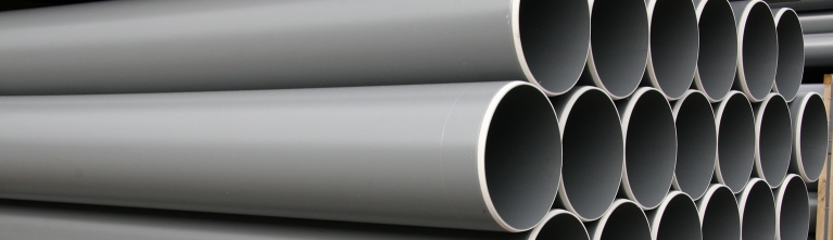 Pvc afvoerbuizen met gladde einden