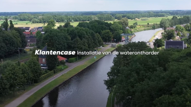 Installatie van de waterontharder